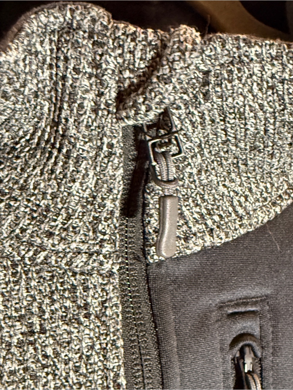 Spyder Men's Grey and Black Half-Zip Performance Pullover - Picture 3 of 7